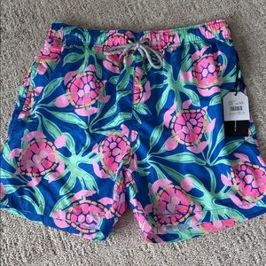 Vibrant Floral Swim Shorts